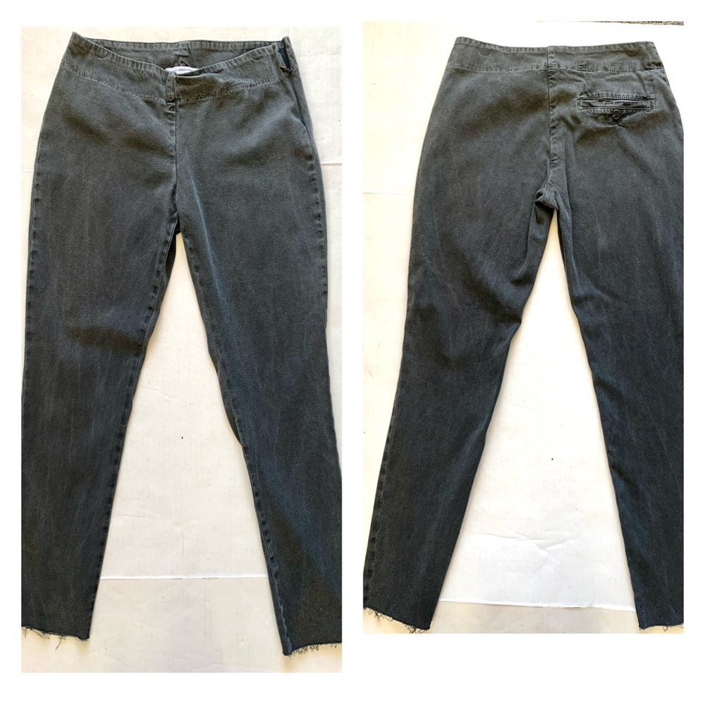 JAMES PERSE SIDE ZIP SLIM FIT ANKLE PANT SIZE 1